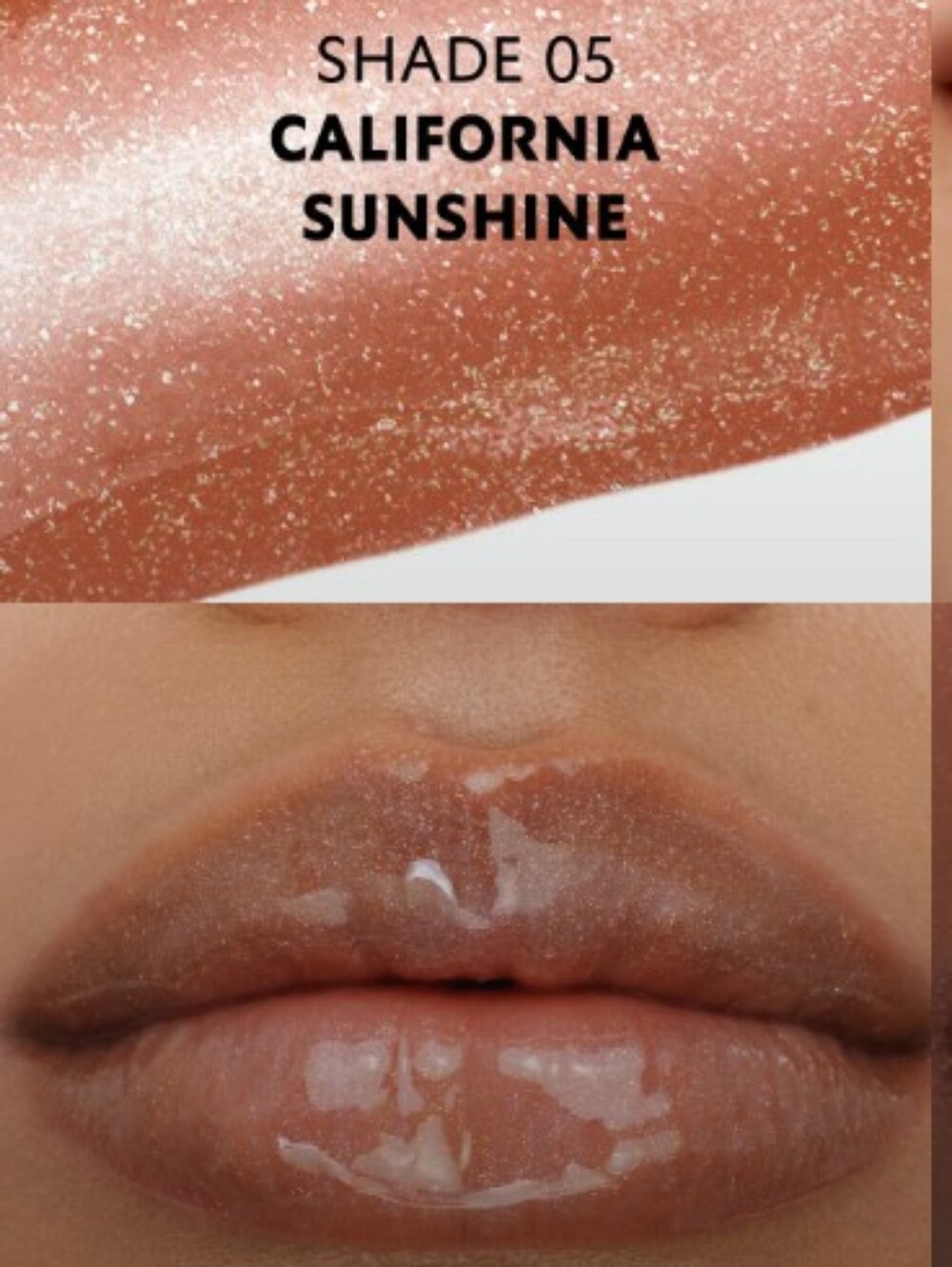 Yves Saint Laurent-Plumping Lip Oil-Gloss (#5 California Sunshine🤎) - Picture 2 of 3